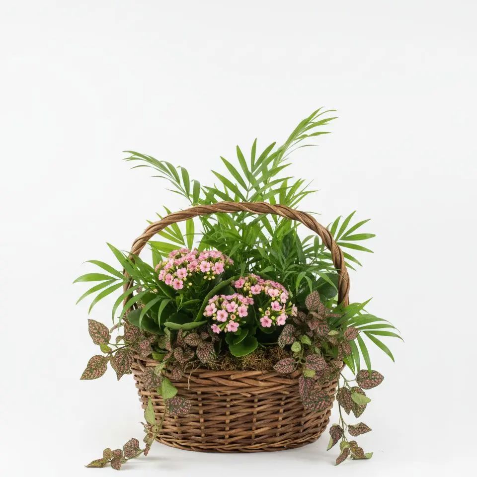 Lush Garden Basket