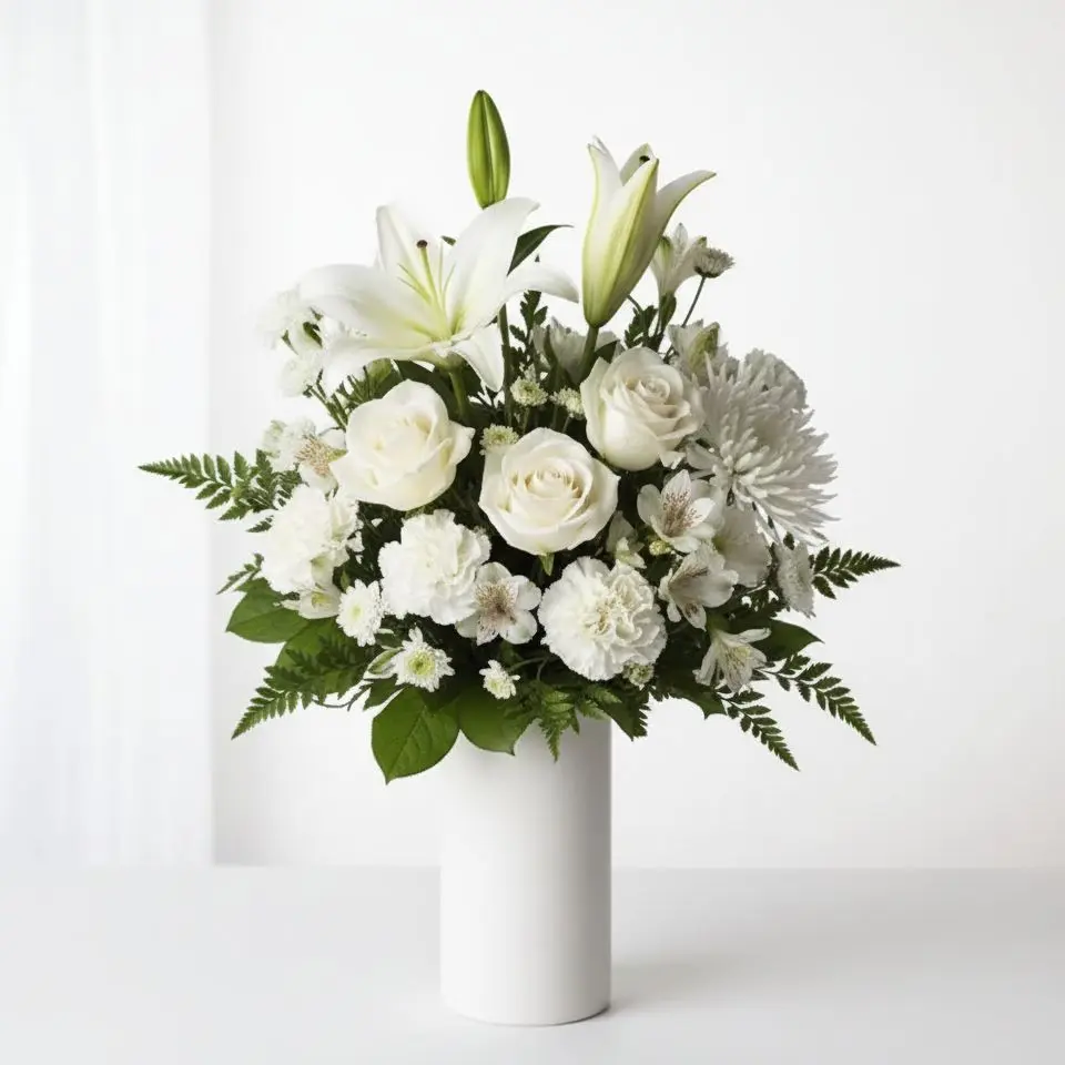 Pure White Serenity Pure White Serenity