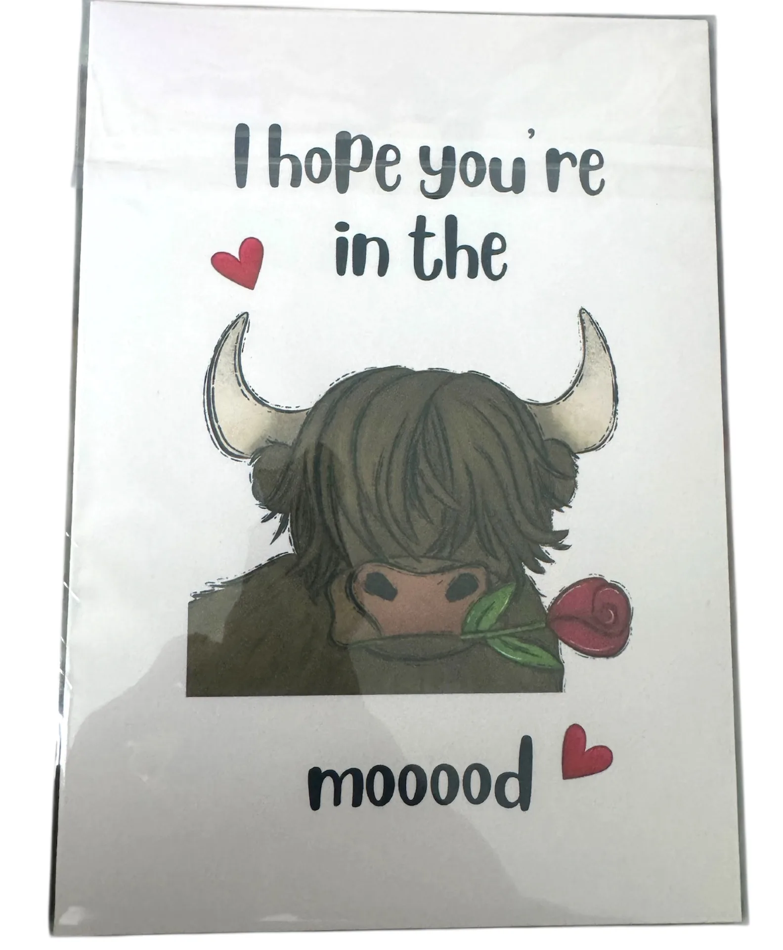 Hope You're in the Mood Greeting Card Hope You're in the Mood Greeting Card