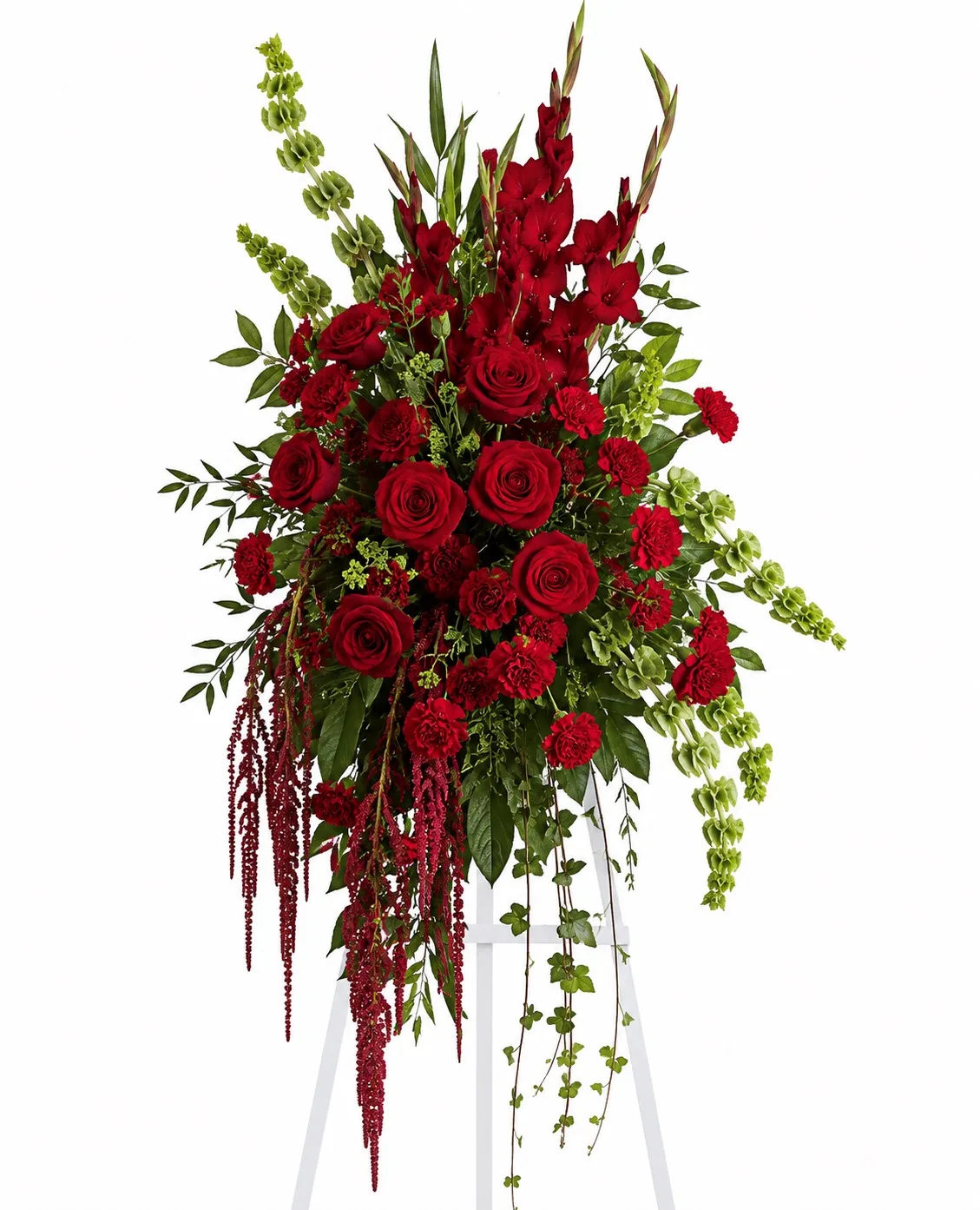 Radiant Reds Standing Spray Radiant Reds Standing Spray