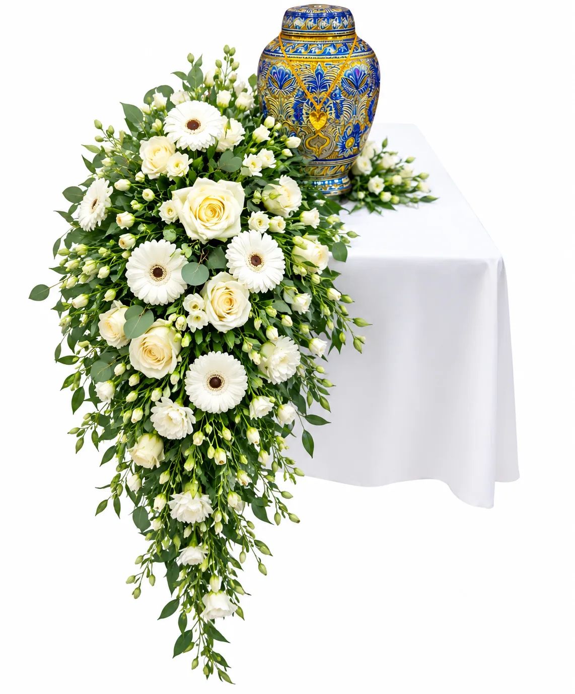 Graceful Remembrance Urn Swag