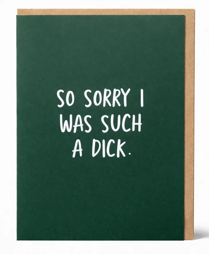 So Sorry Greeting Card So Sorry Greeting Card