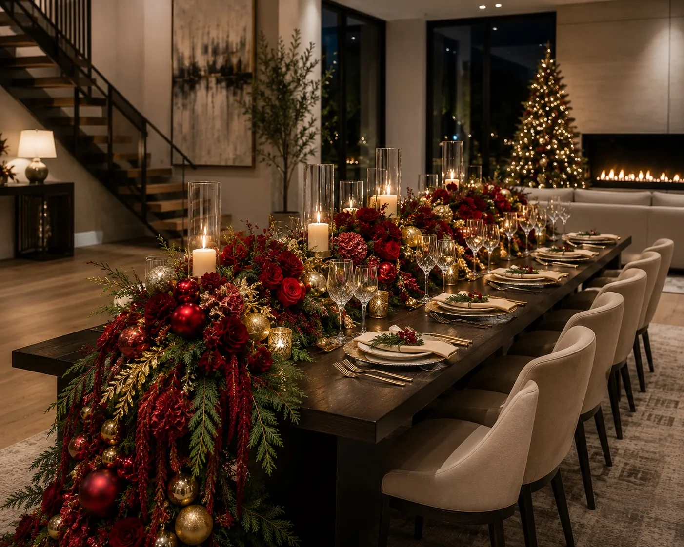 Holiday Table Floral Styling Holiday Table Floral Styling