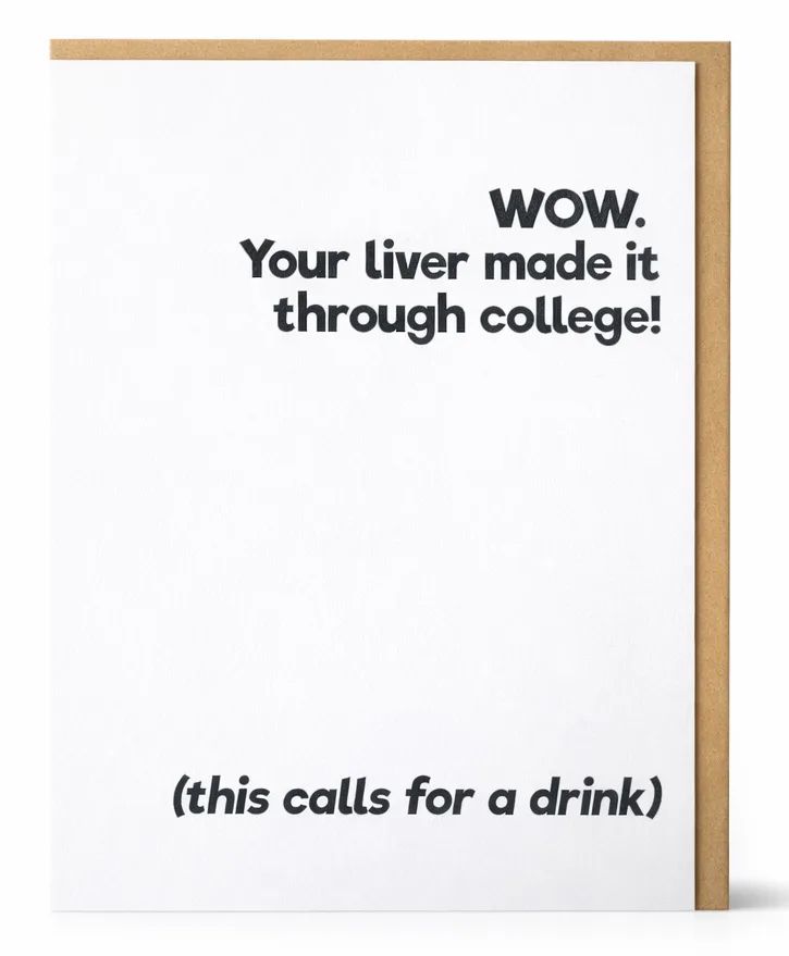 Wow, You Made it! Greeting Card
