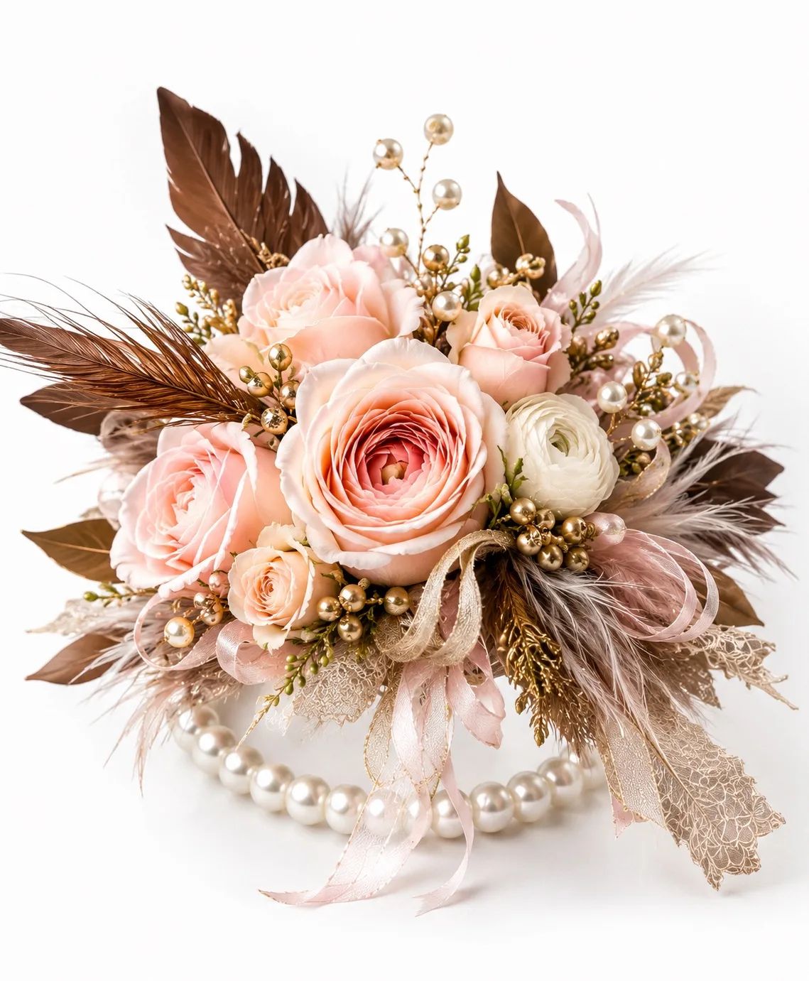 Bohemian Beauty Wrist Corsage