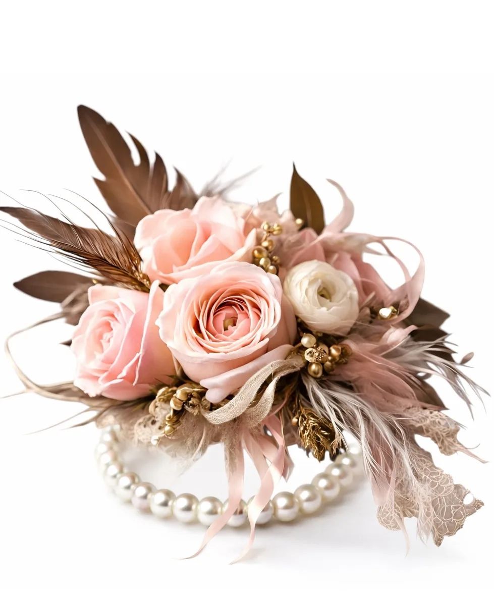 Bohemian Beauty Wrist Corsage
