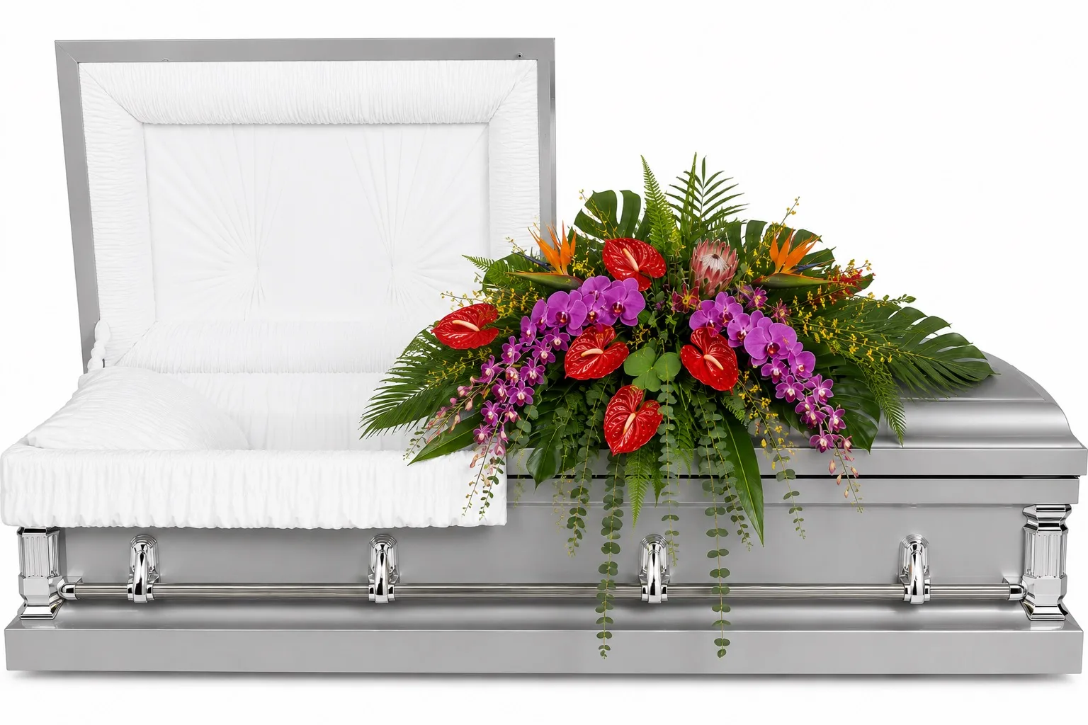 Paradise Remembered Casket Spray Paradise Remembered Casket Spray