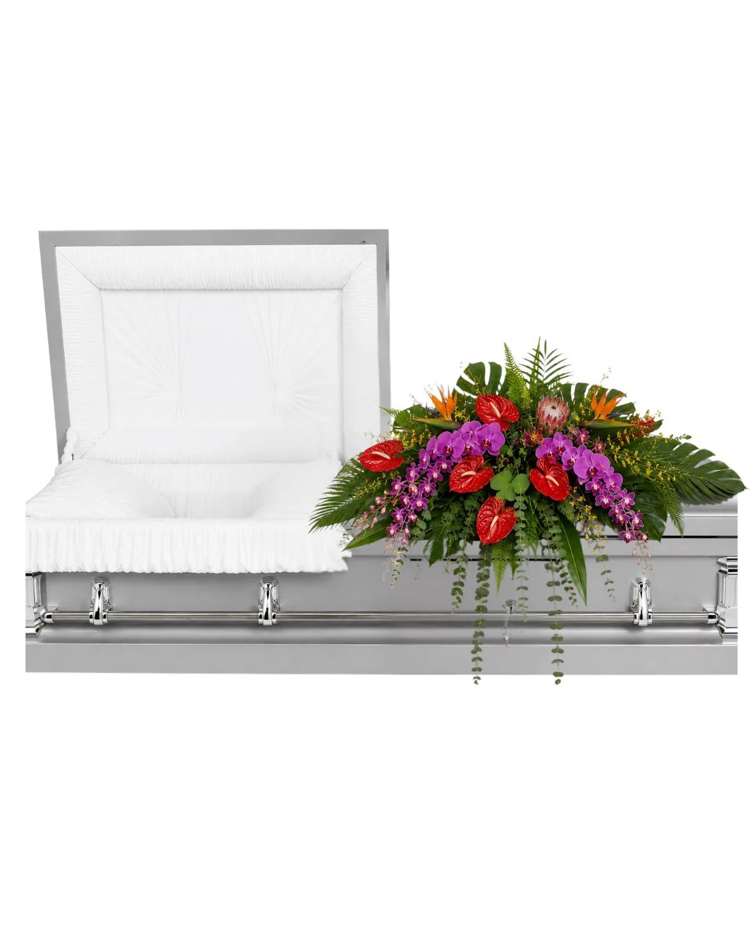 Paradise Remembered Casket Spray