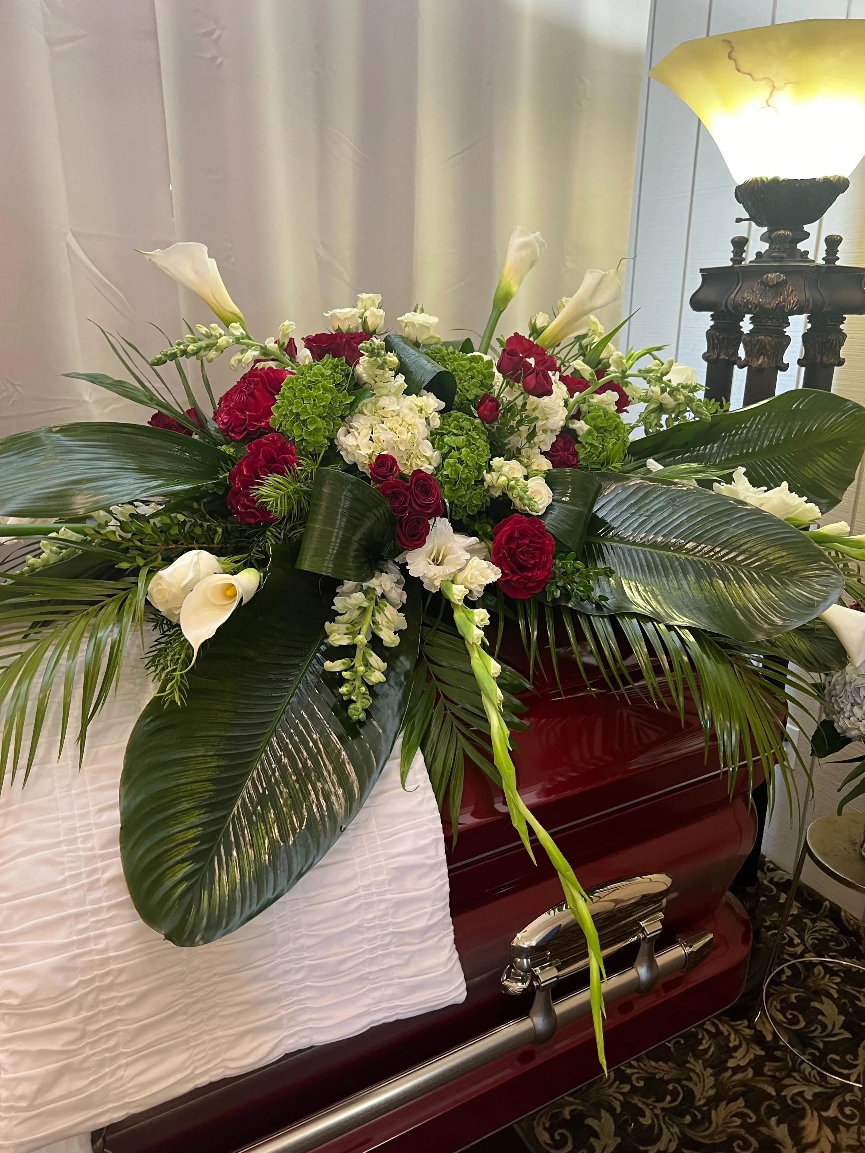 Pure Grace Casket Spray