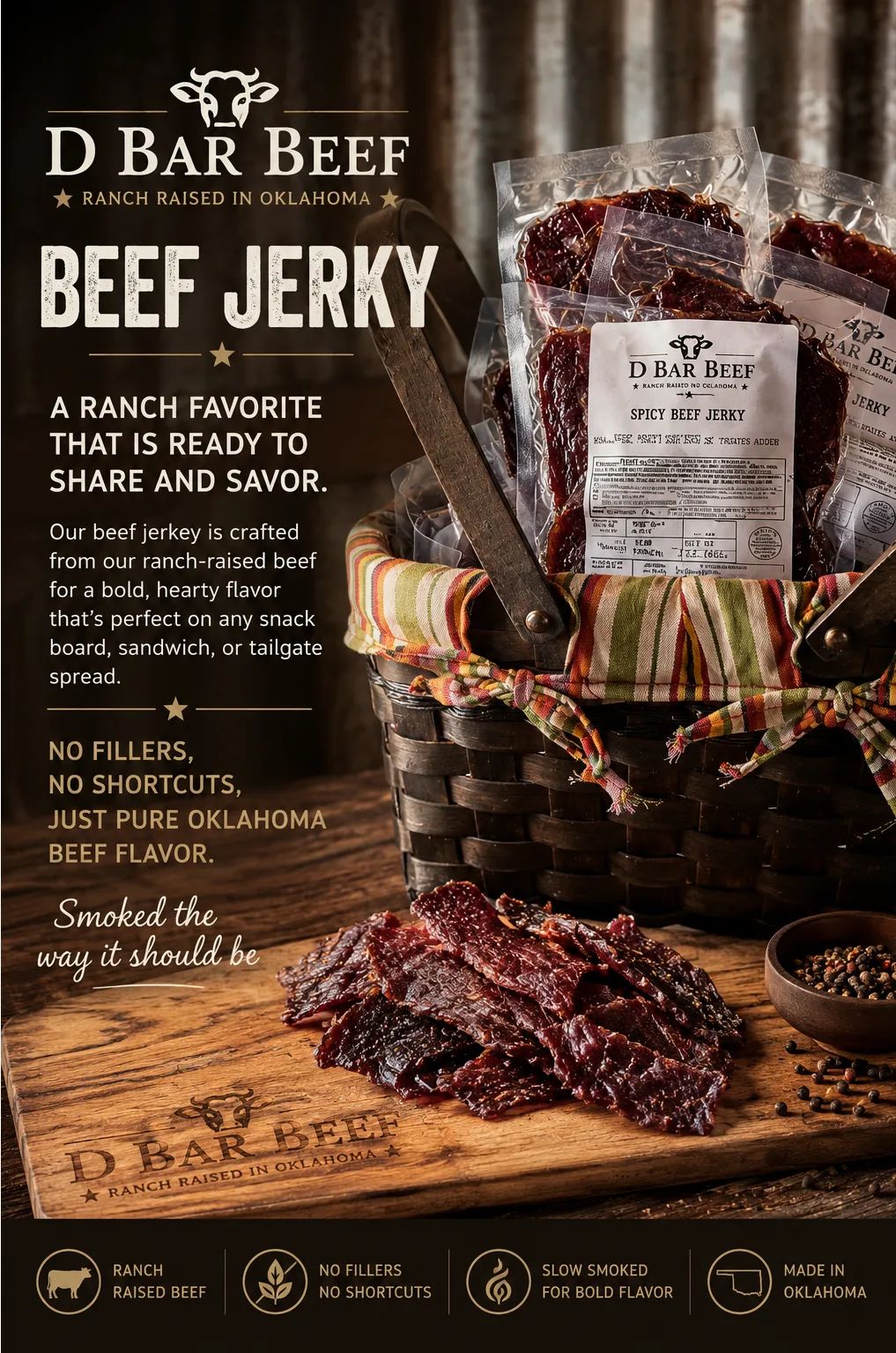 Beef Jerky D Bar Beef Jerky