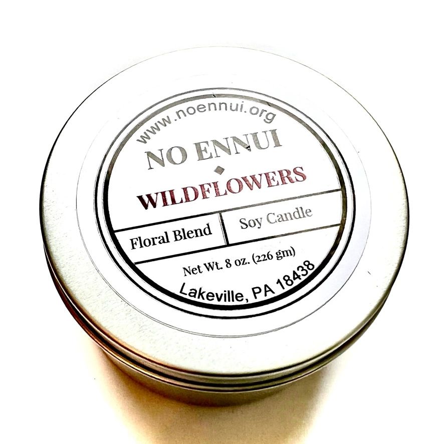 No Ennui Candle - Wild Flowers