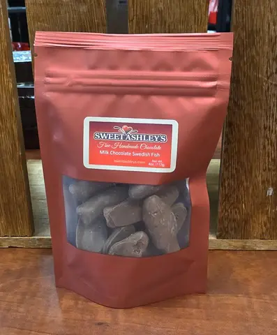 Sweet Ashley's Chocolate Covered Swedish Fish Sweet Ashley's Chocolate Covered Swedish Fish