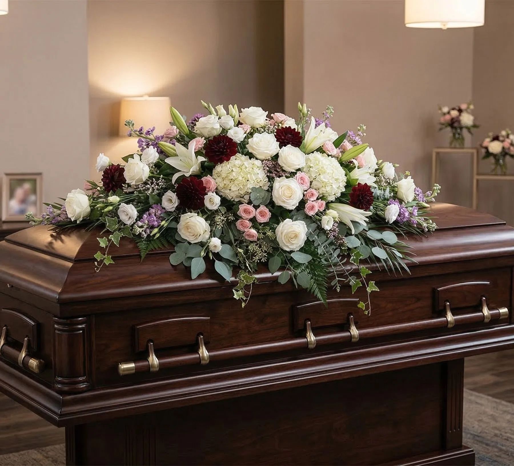 Florist’s Choice Casket Spray