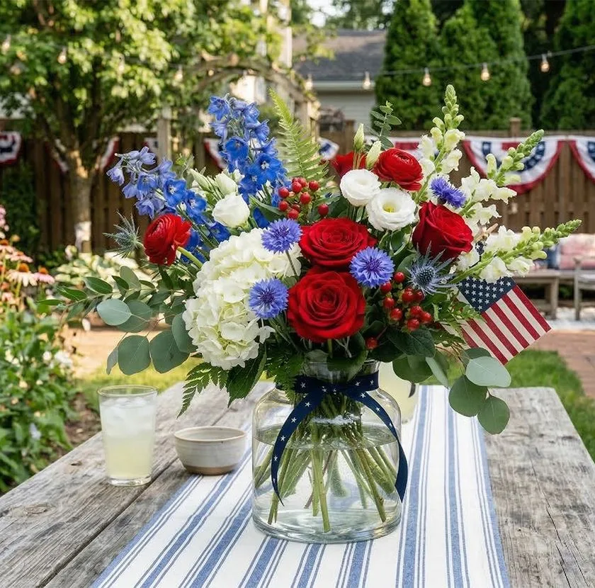 Designer's Choice 4th of July Flowers Designer's Choice 4th of July Flowers