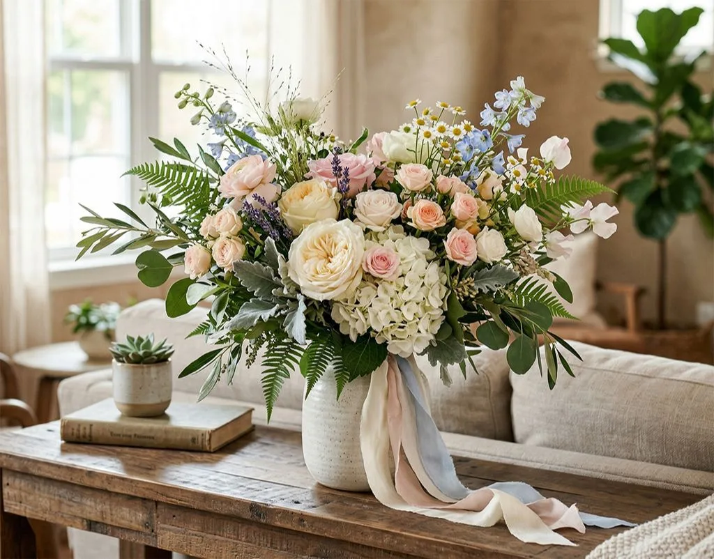 New Baby Florist's Choice Flower Bouquet New Baby Florist's Choice Flower Bouquet