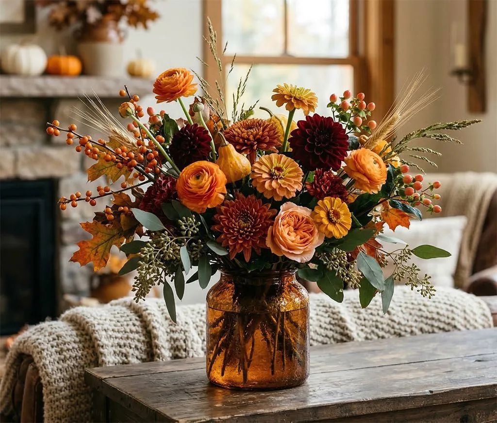 Florist’s Choice Fall Seasonal Mixed Bouquet