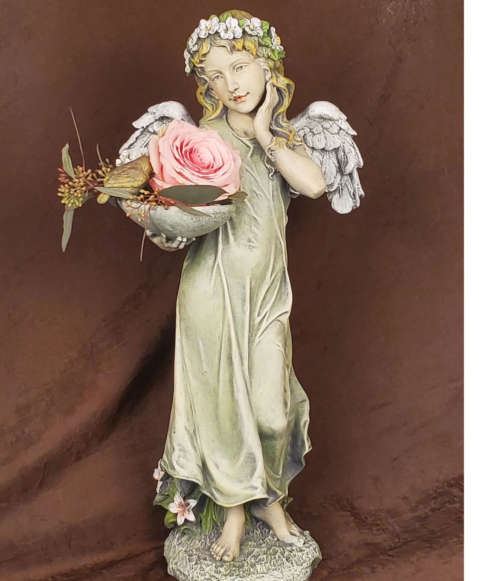 Standing Angel Keepsake memorial piece