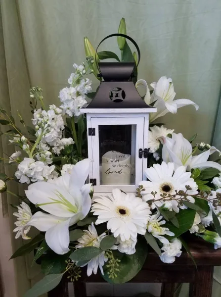 Heavenly Lantern Memorial Arrangement Heavenly Lantern Memorial Arrangement