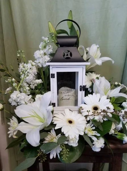 Heavenly Lantern Memorial Arrangement