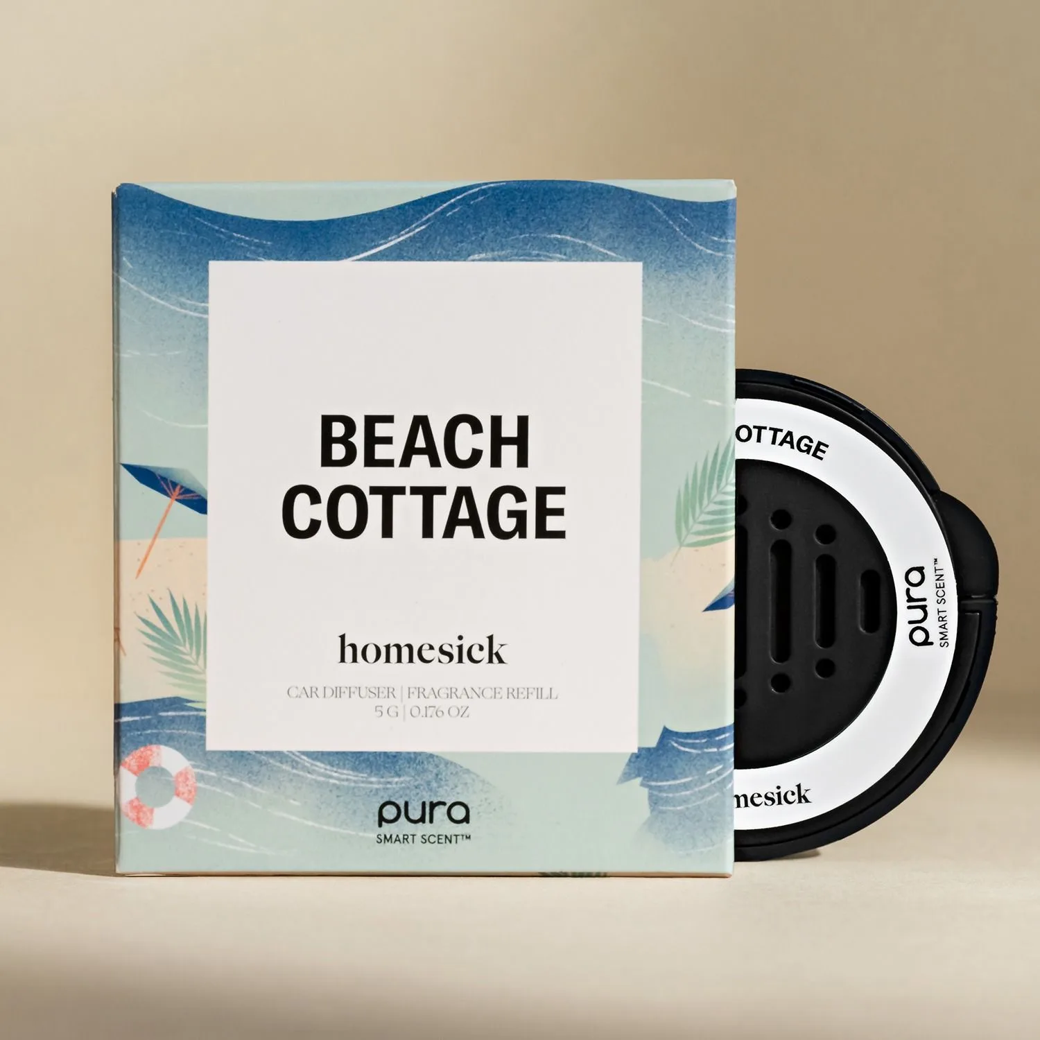 Pura Beach Cottage Car Diffuser Refill Pura Beach Cottage Car Diffuser Refill