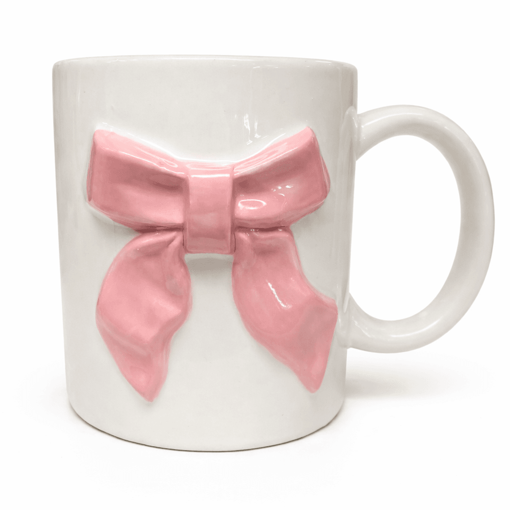 Large Bow coffee mug