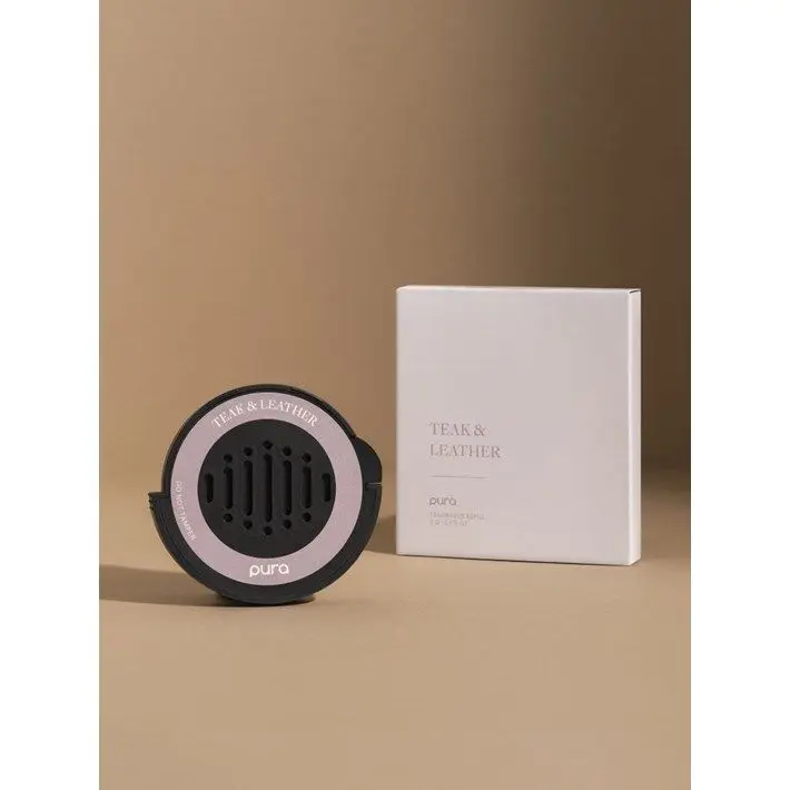 Pura Teak & Leather Car Diffuser Refill Pura Teak & Leather Car Diffuser Refill