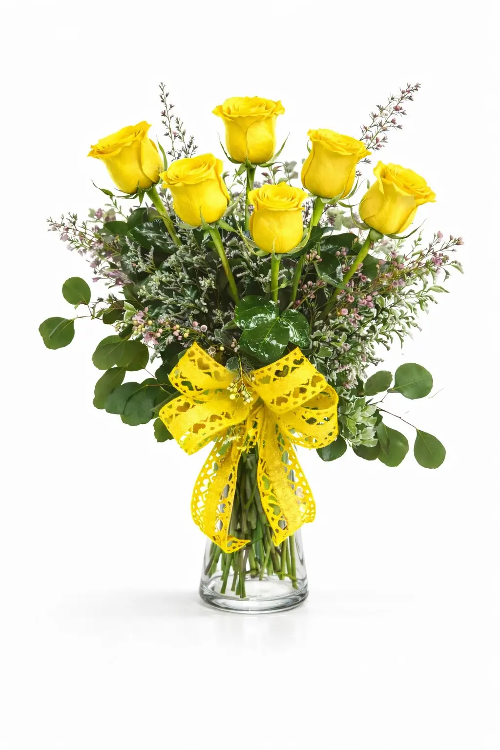 Six Yellow Roses Six Yellow Roses