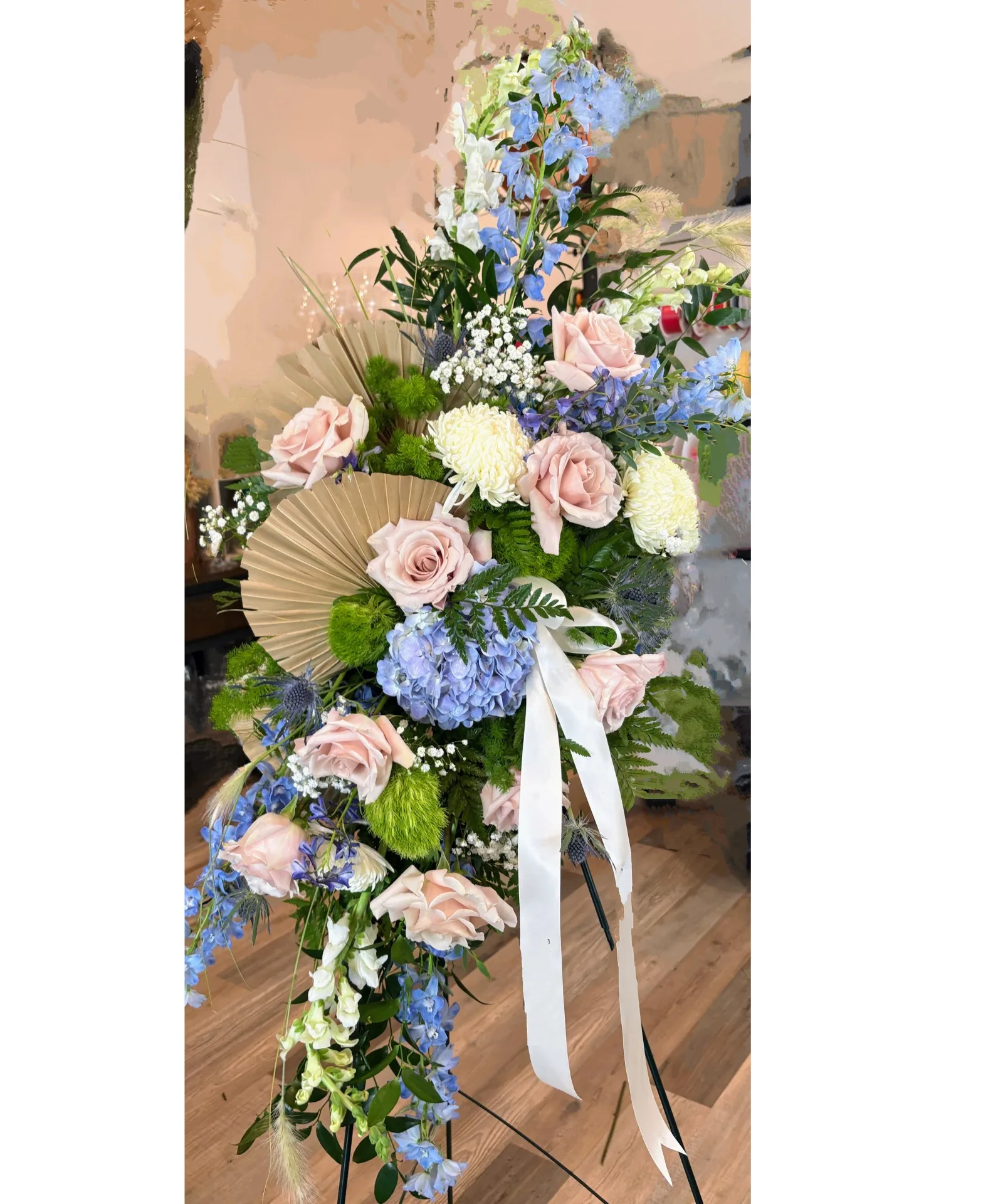 Sandy Beach Collection Funeral Spray Sandy Beach Collection Funeral Spray