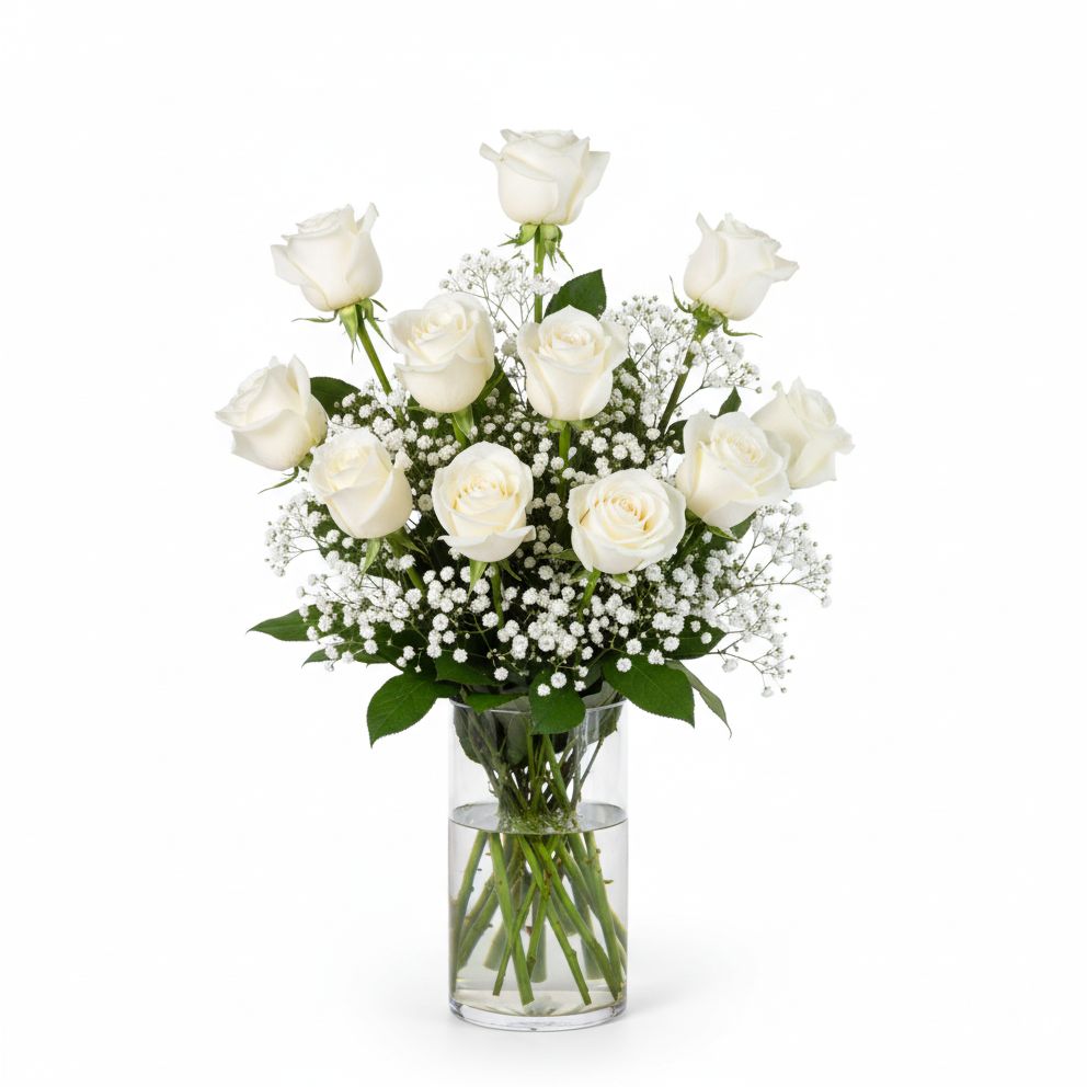 Serene White Embrace Serene White Embrace