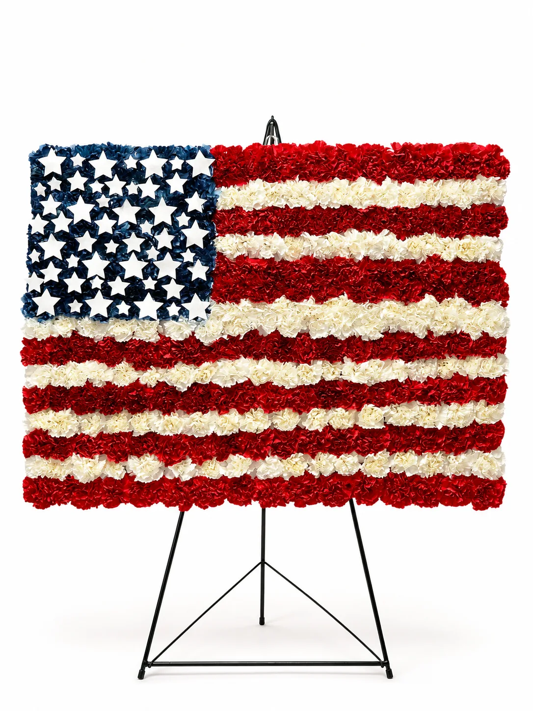 Handcrafted Custom Extra-Large American Flag Tribute Handcrafted Custom Extra-Large American Flag Tribute