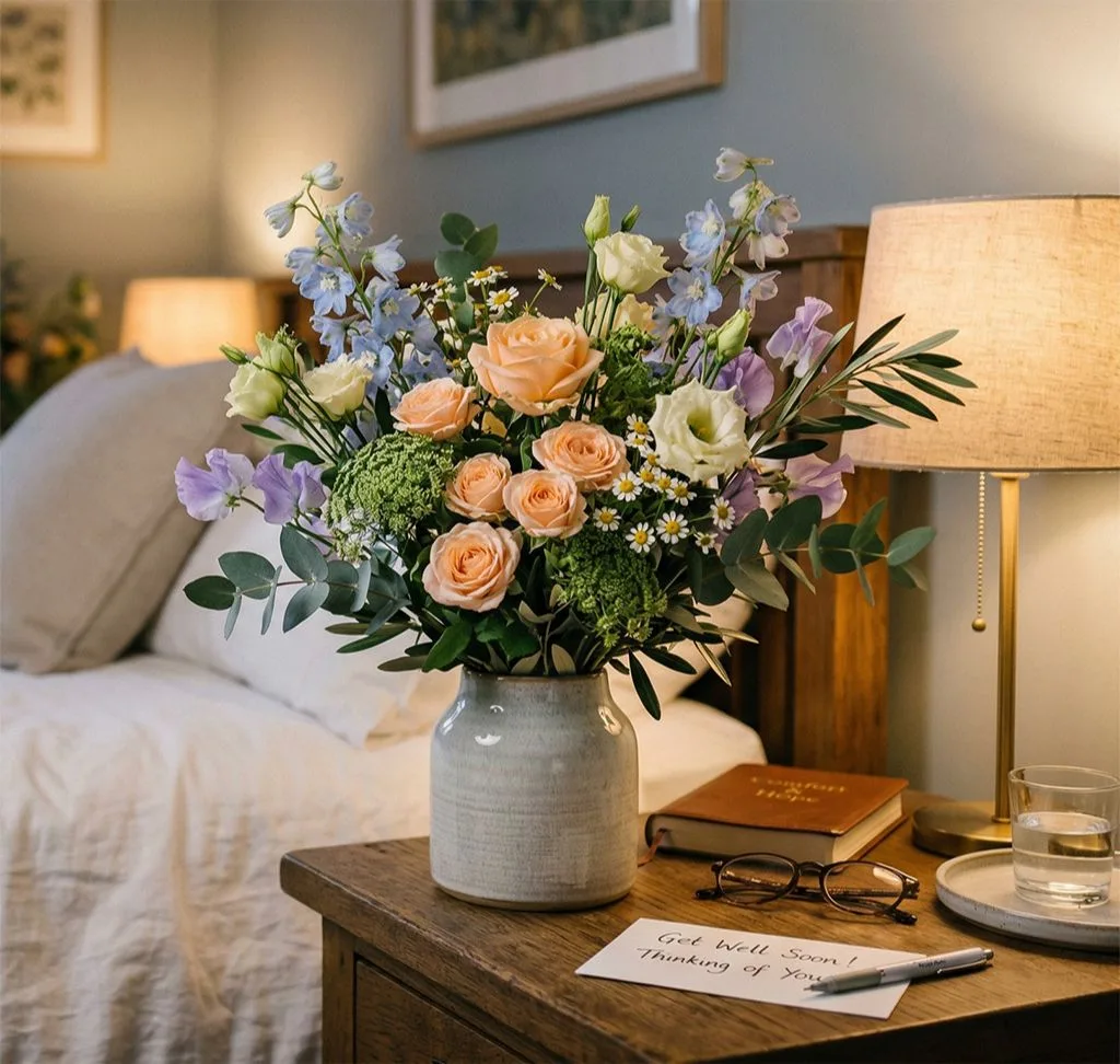 Get Well Soon Designer’s Choice Flower Arrangement Get Well Soon Designer’s Choice Flower Arrangement