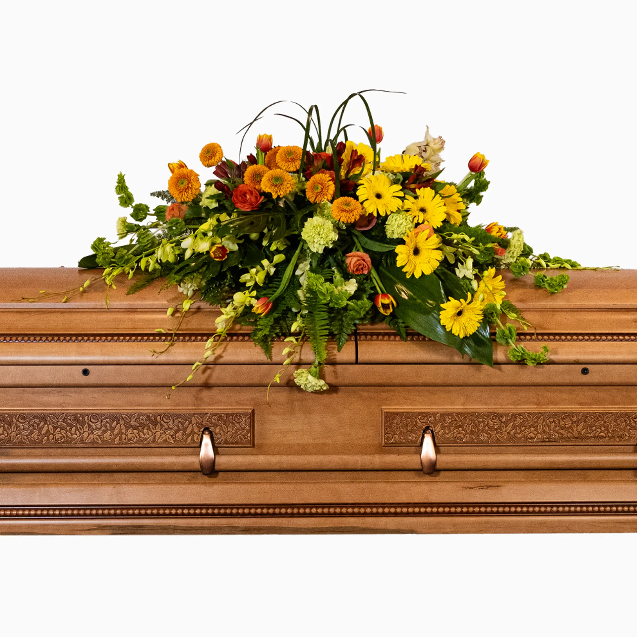 Daisy Casket Spray Daisy Casket Spray