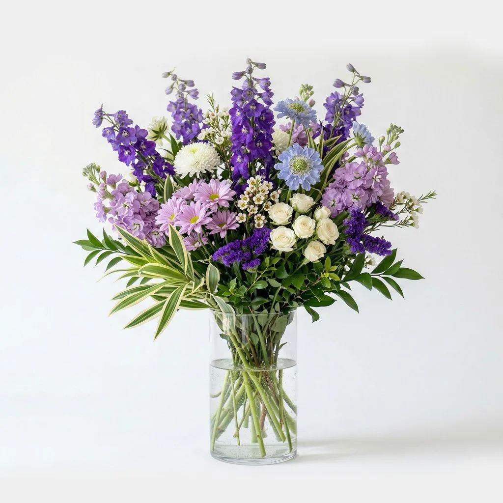 Lavender & Blue Garden