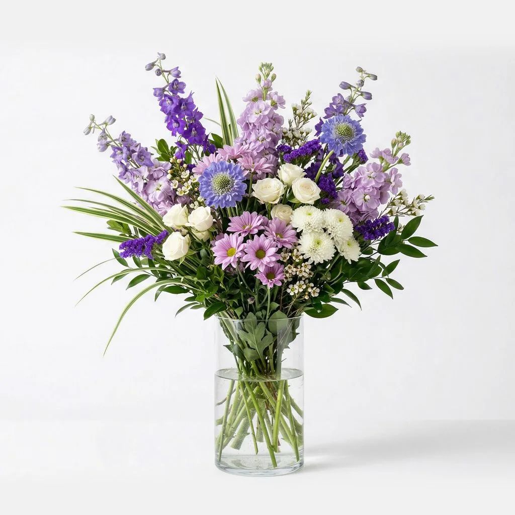 Lavender & Blue Garden