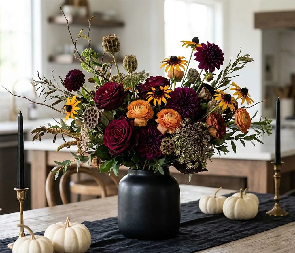 Halloween Florist’s Choice Flower Arrangement Halloween Florist’s Choice Flower Arrangement