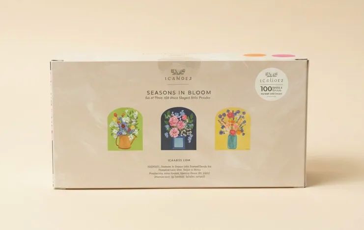 Seasons In Bloom Floral Puzzles