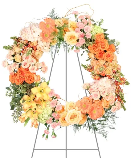 Harmonious Peace Standing Wreath Harmonious Peace Standing Wreath