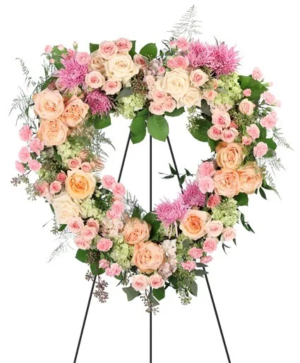 Heartfelt Affection Standing Wreath Heartfelt Affection Standing Wreath