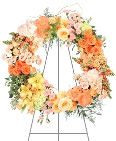 Harmonious Peace Standing Wreath Harmonious Peace Standing Wreath