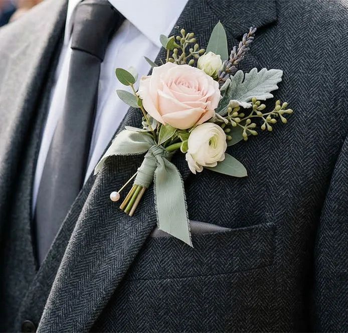 Florist’s Choice Boutonniere