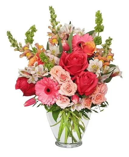 Cherish Spring Vase of Flowers Cherish Spring Vase of Flowers
