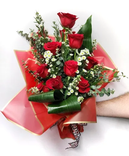 Passionate Dozen Wrapped Bouquet Passionate Dozen Wrapped Bouquet