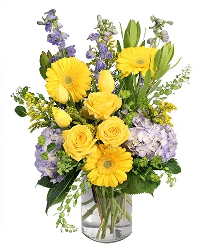 Lighthearted Hues Vase Arrangement Lighthearted Hues Vase Arrangement