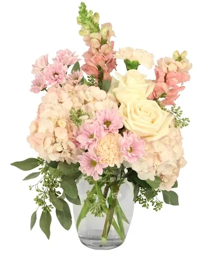 Prim & Proper Pastels Flower Arrangement Prim & Proper Pastels Flower Arrangement