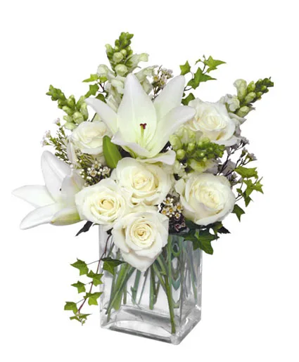 Wonderful White Bouquet of Flowers Wonderful White Bouquet of Flowers