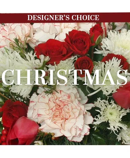 Christmas Flower Arrangement Designer's Choice Christmas Flower Arrangement Designer's Choice
