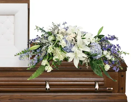 Angelic Embrace Casket Spray Angelic Embrace Casket Spray
