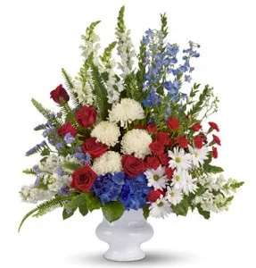 Patriotic Funeral Urn Patriotic Funeral Urn