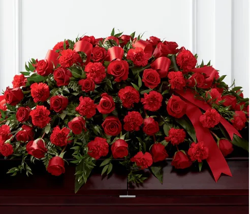 Tribute of Life Casket Spray Tribute of Life Casket Spray
