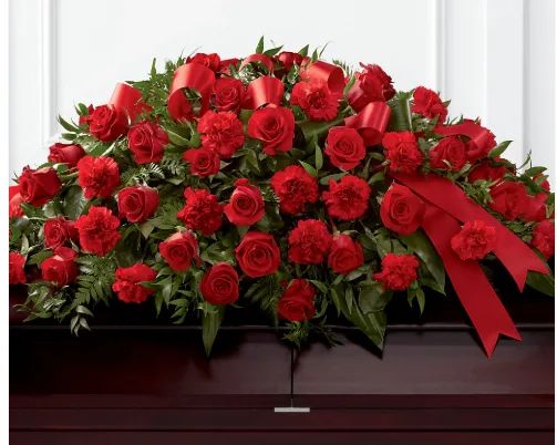 Tribute of Life Casket Spray